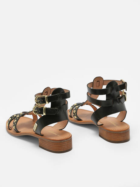 Sandalen Heposs Uit Leder Les tropeziennes Zwart women HEPOSS ander zicht 3